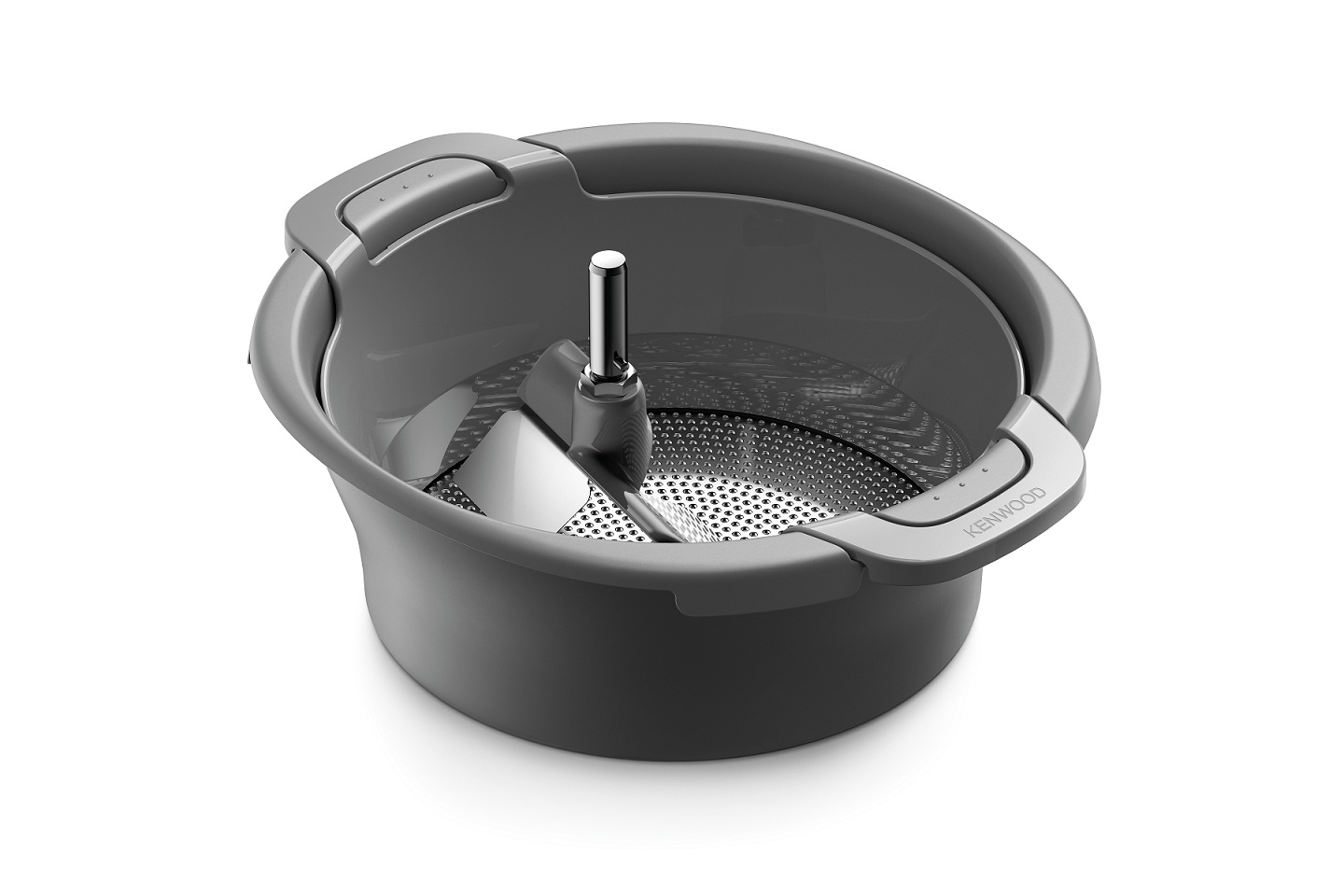 Kenwood Passieraufsatz KAT20.000GY, ideal für die Zubereitung von feinen Pürees und Saucen. Hochwertige Verarbeitung, praktisches Design.
