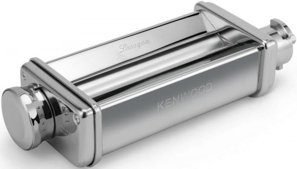 Kenwood Profi-Pasta-Walze KAX 980ME: Hochwertige, verchromte Walze für die Zubereitung von frischer Pasta in verschiedenen Dicken.