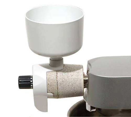 Kenwood Getreidemühle Vulkansteinmahlwerk SM 900 für präzises Mahlen von Getreide. Ideal für Küchenmaschinen, hochwertiges Zubehör.