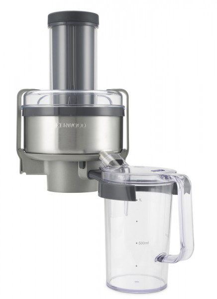 Kenwood Profi-Entsafter AT 641: leistungsstarker Entsafter mit transparentem Behälter für frische Säfte und einfaches Entsaften.
