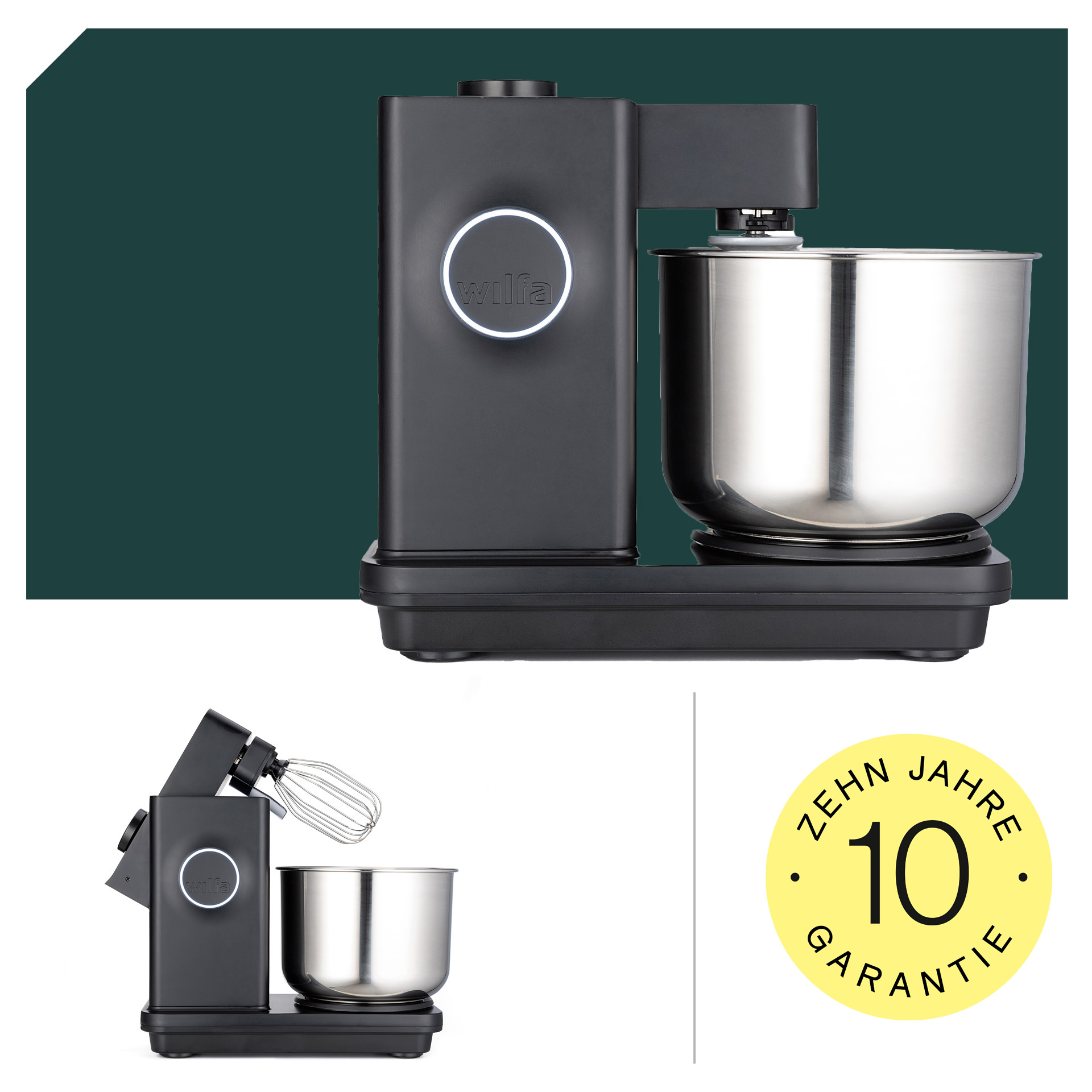 Starter Set Wilfa Probaker NXT KM4B-T70 Schwarz + 10 Jahren Garantie